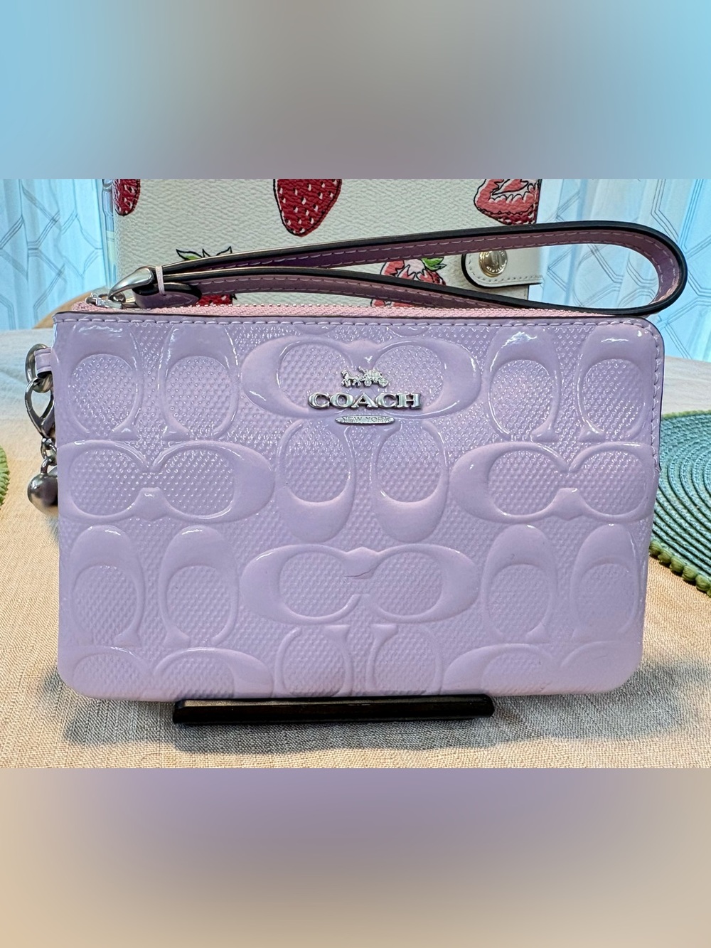 Coach Zip Wristlet